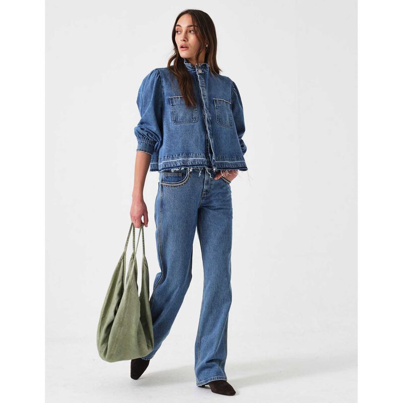 Seventy + Mochi Ziggy Cropped Jacket image number 3